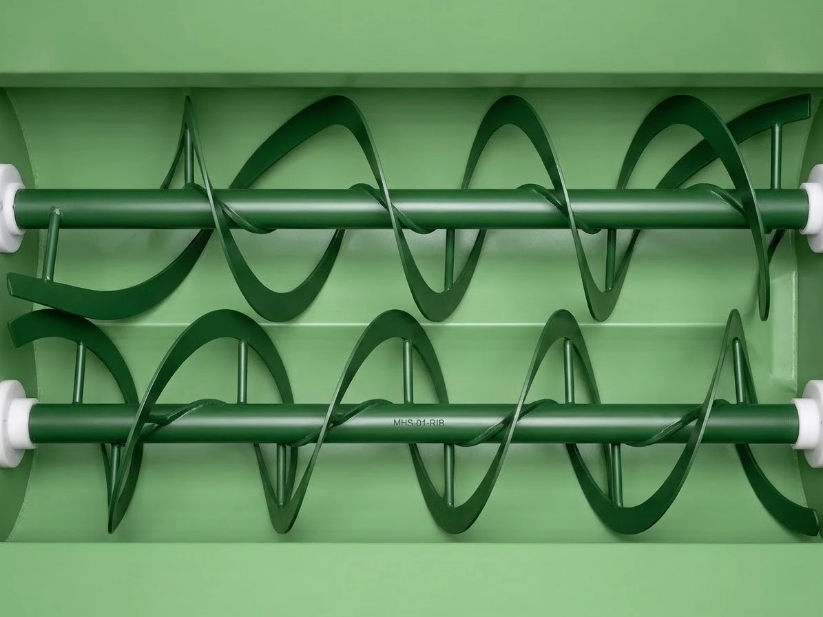 Malaxadora — detalle 1