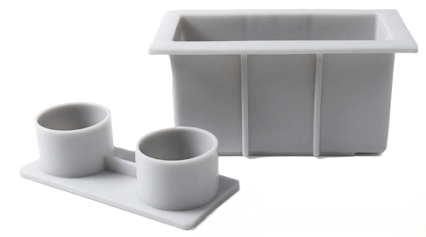 Molde Rectangular para Quesos Prensados